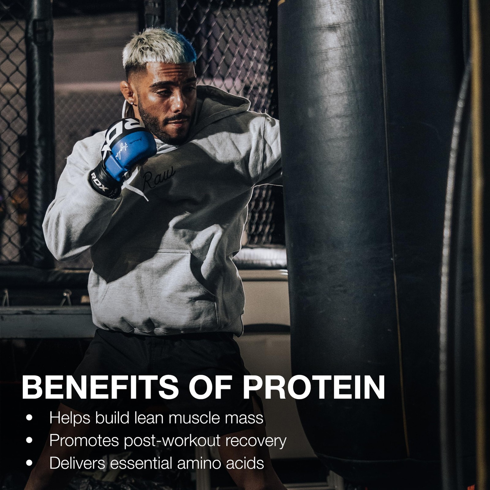 RAW Whey Isolate Protein Powder, Dark Chocolate – 100% Grass-Fed Sports