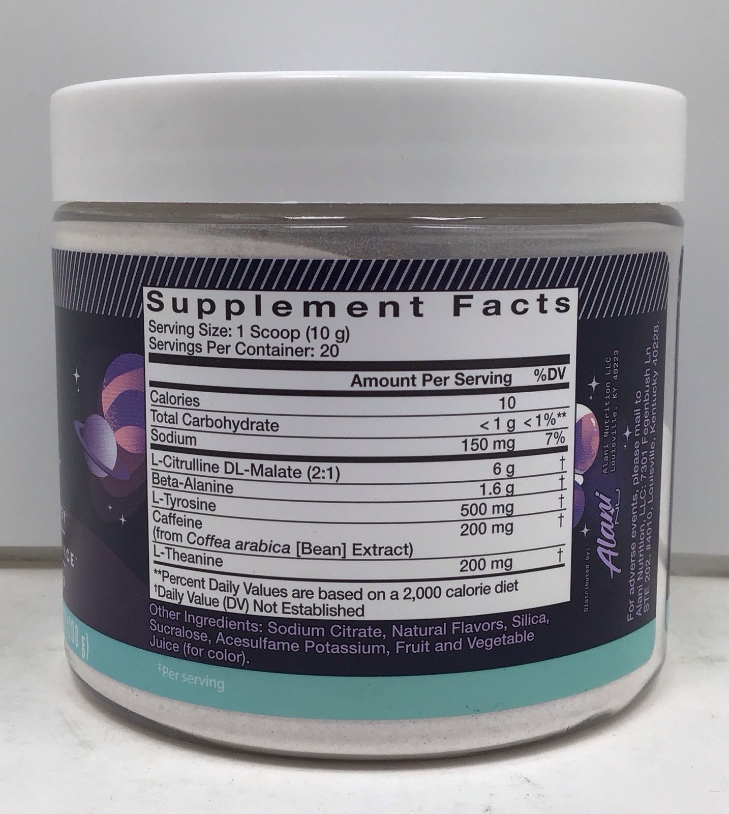 2X ALANI NU PRE-WORKOUT COSMIC STARDUST 20 SERVINGS EACH EXP 02/2027+ SEALED