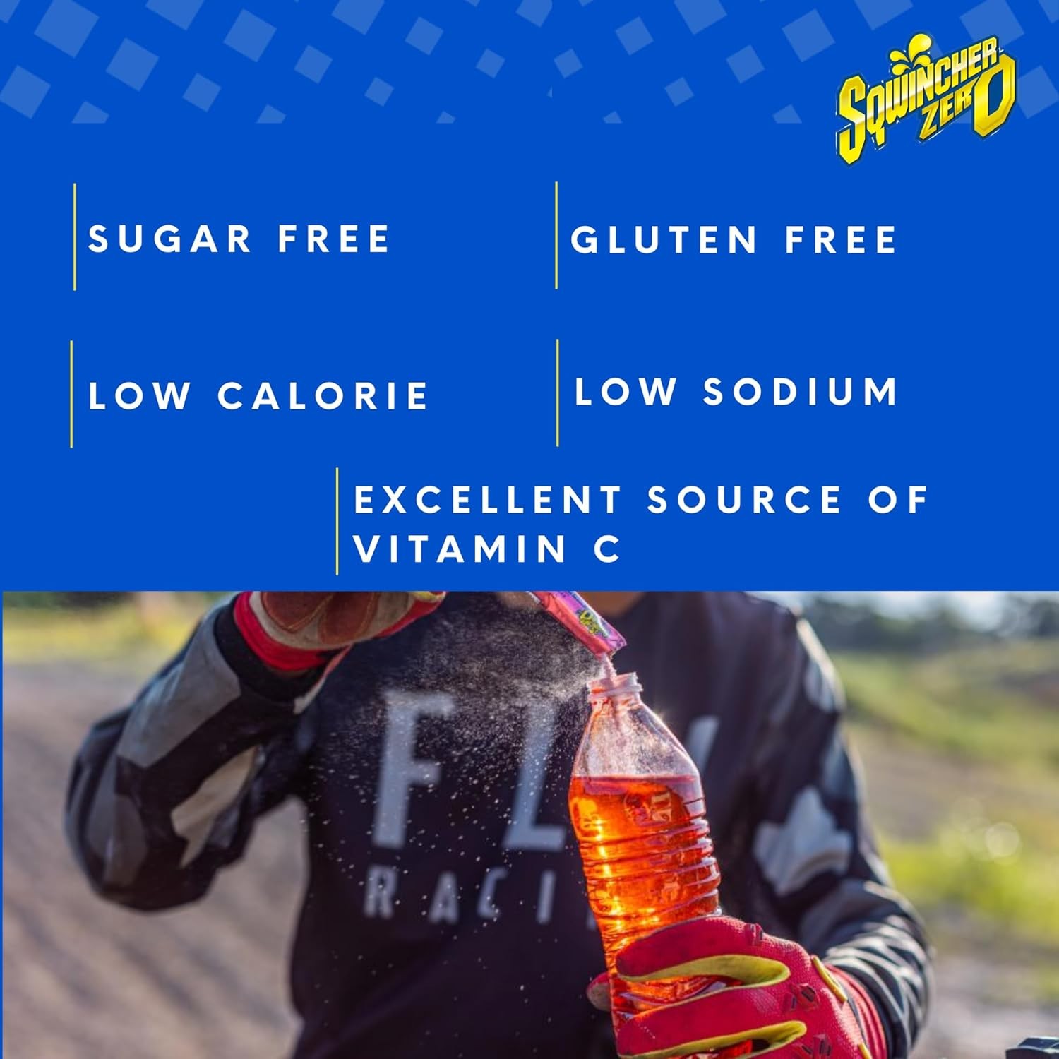 Sugar Free Sports Drink Mix Powder, Mixed Berry 0.11 Ounce (Pack of 50)
