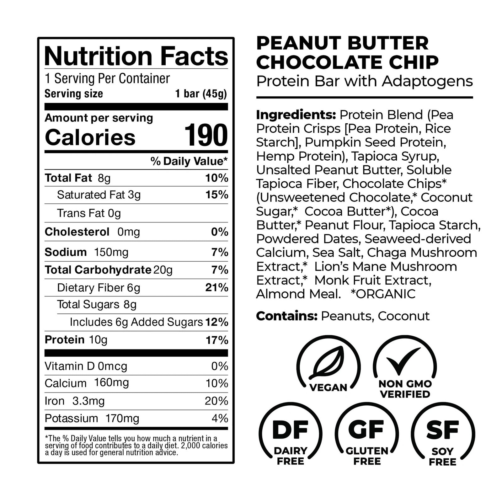 Laird Superfood Functional 1 Count (Pack of 10), 5 Flavor Variety Pack