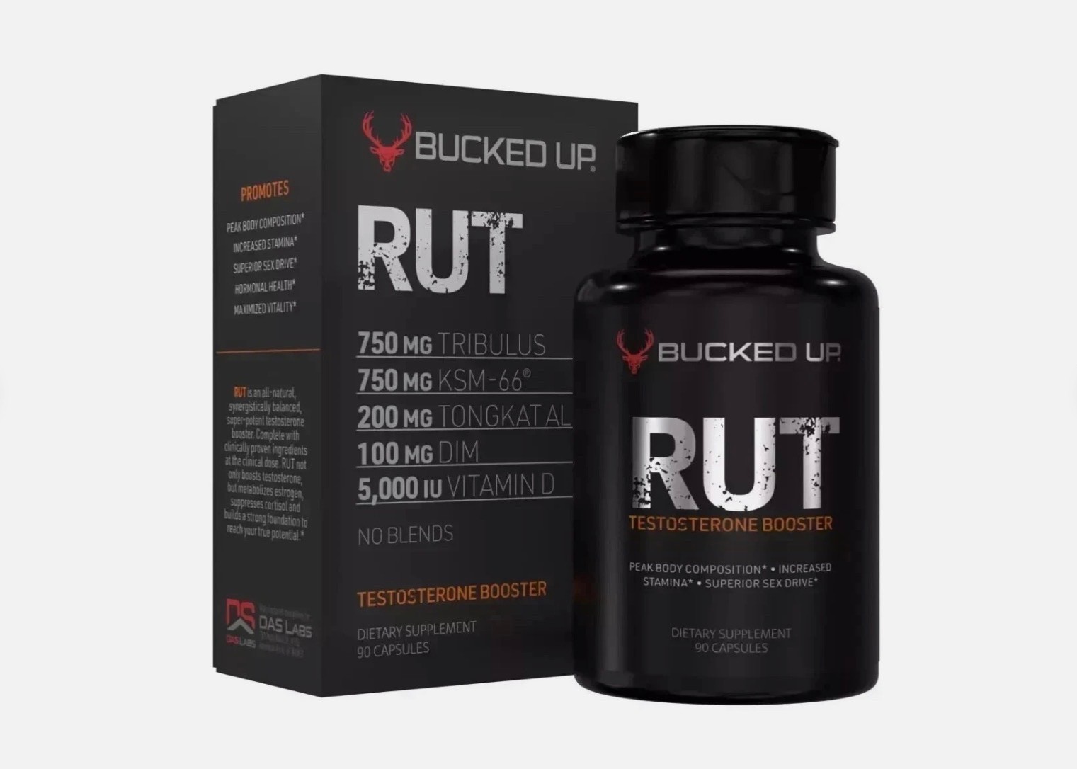 🔥BUCKED UP RUT TESTOSTERONE BOOSTER 90 CT=30 SERVINGS. $59-$69 RETAIL PRICE🔥