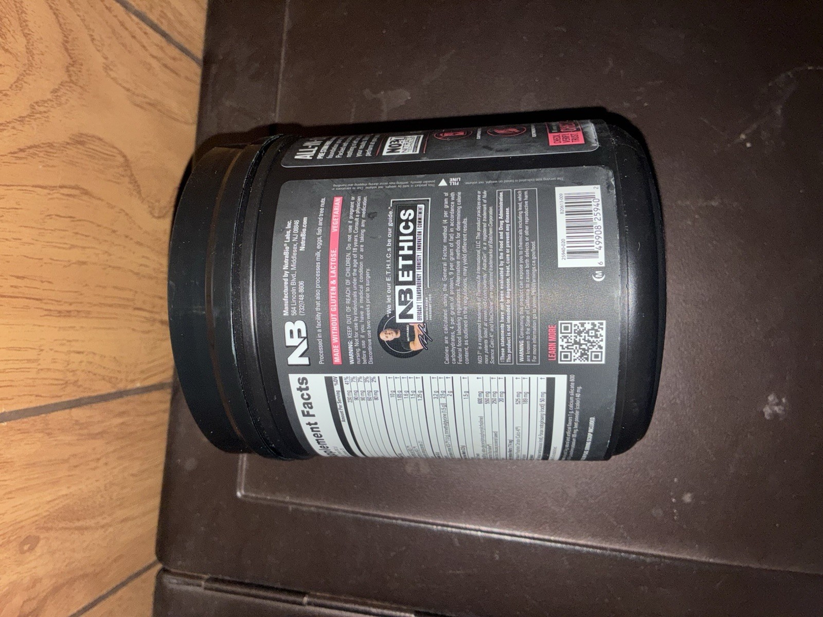 NUTRABIO (STIM FREE PRE) MAXIMUM STRENGTH PRE-WORKOUT