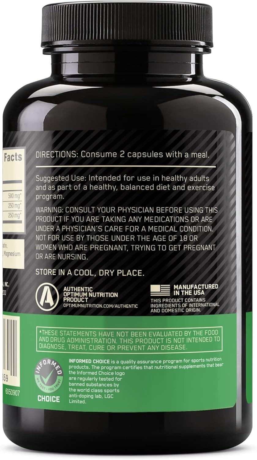 BCAA Capsules 1000mg – Keto Essential Amino Acids, 60 Easy-to-Swallow Capsules