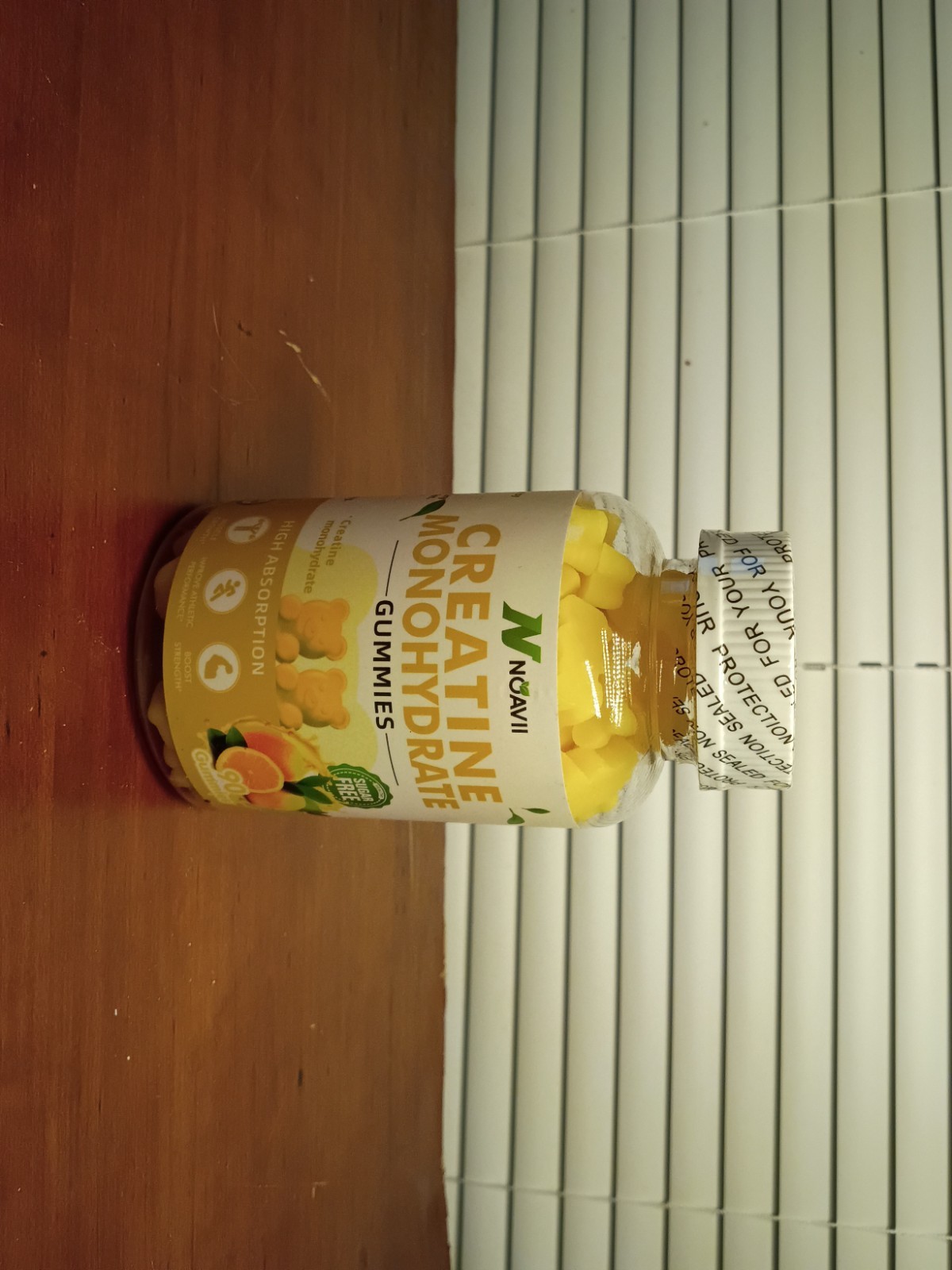 Noavii Creatine Monohydrate Gummies 5000mg 90 Total Gummies