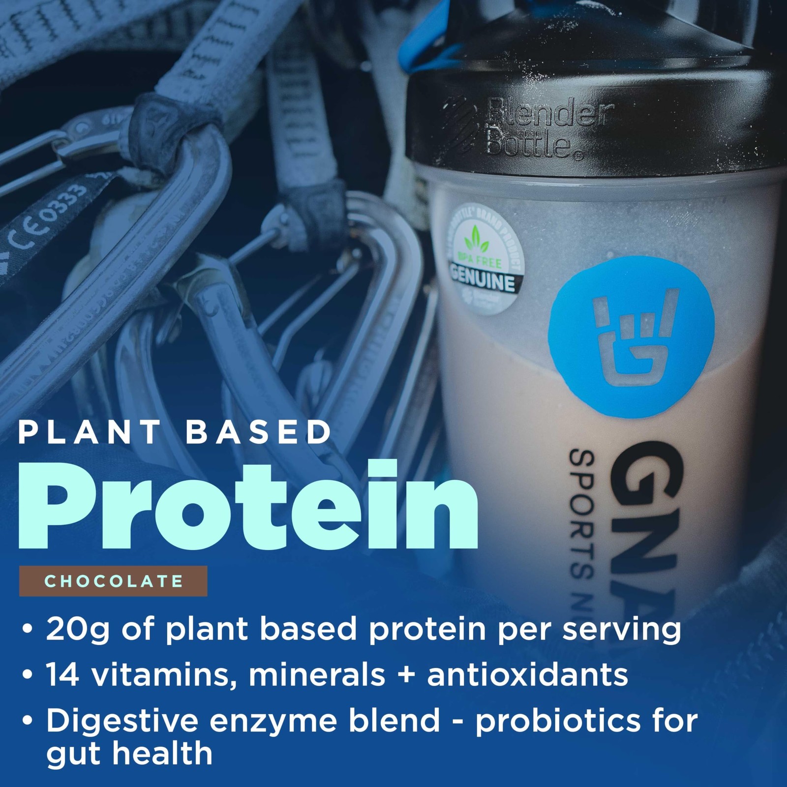 Gnarly Nutrition Vegan Plant Vegan Nsf Sport Replacement Daily Nutritional 28.2
