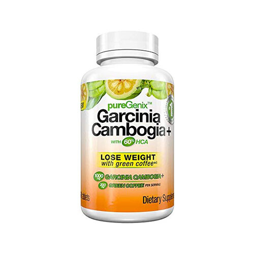 PureGenix Garcinia Cambogia+ 60% HCA 60 Tablets