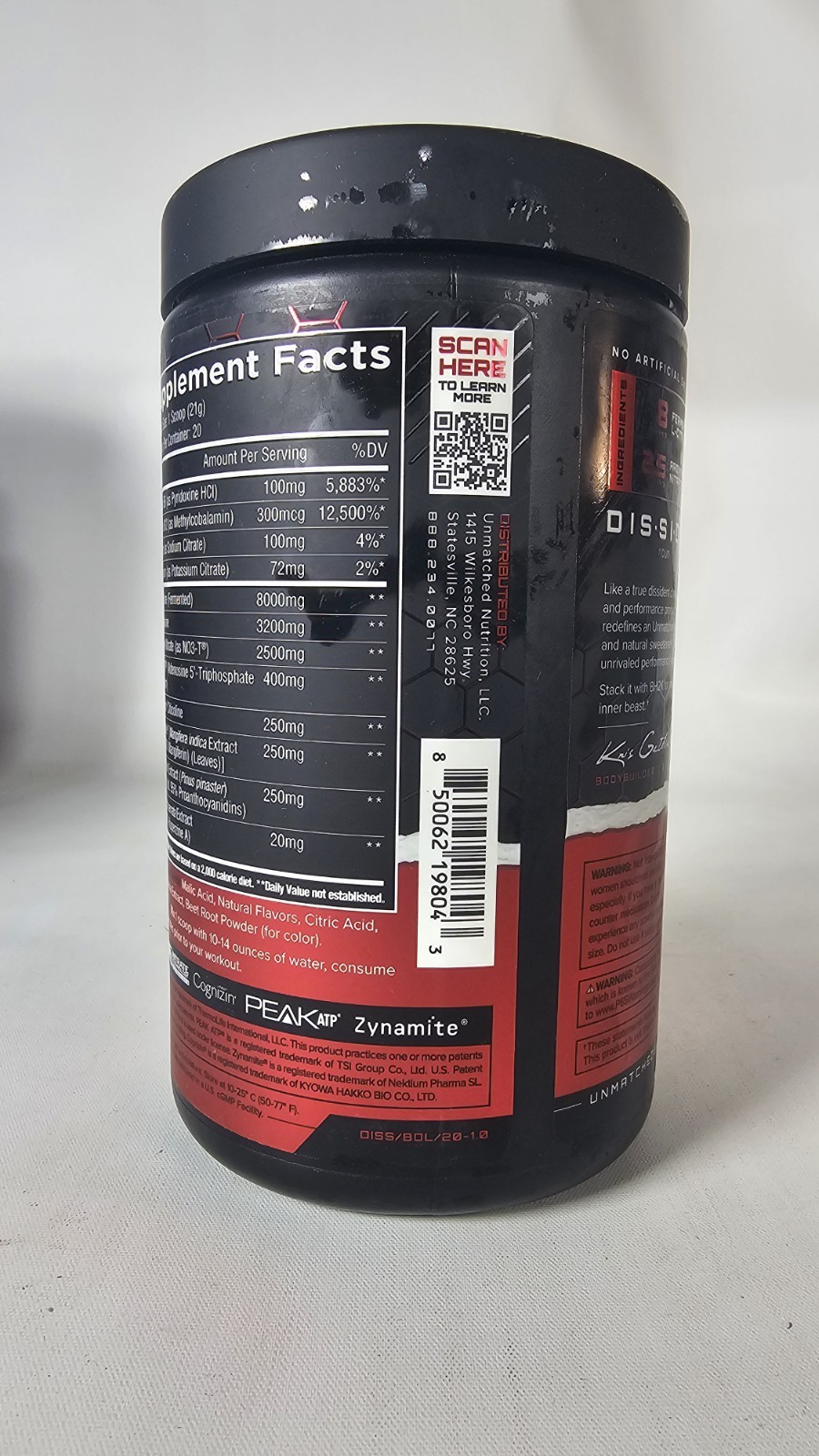 Non-Stimulant Pre-Workout – Blood Orange lime (14.8 Oz. / 20 Servings) Exp:8/27