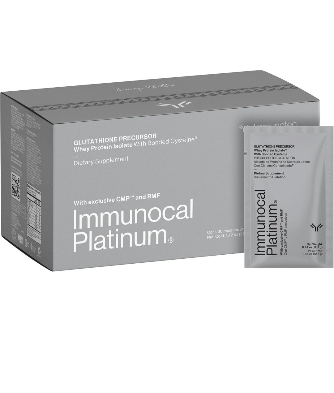 Immunocal PLATINUM (30 Pouches) – Glutathione Percusor -Boosts Immune System