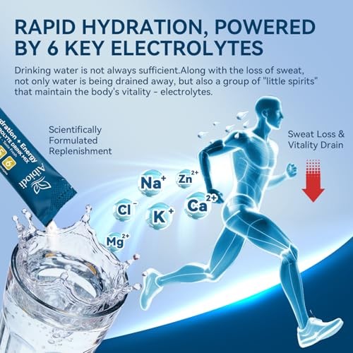 Electrolytes Powder Packets – Sugar Free & Zero Variety Pack – 12 Sticks