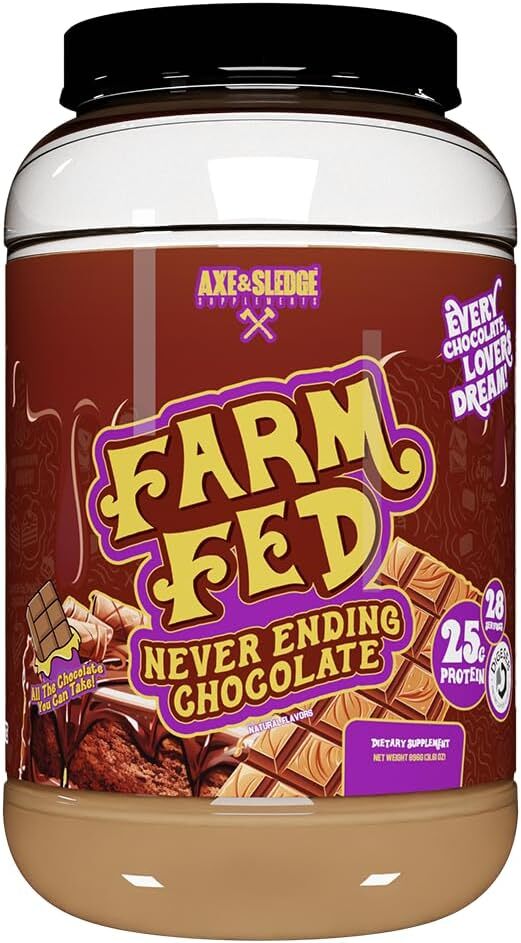 Axe & Sledge Farm Fed V2 & V1 Grass-Fed Whey Protein Isolate 30 Servings NEW