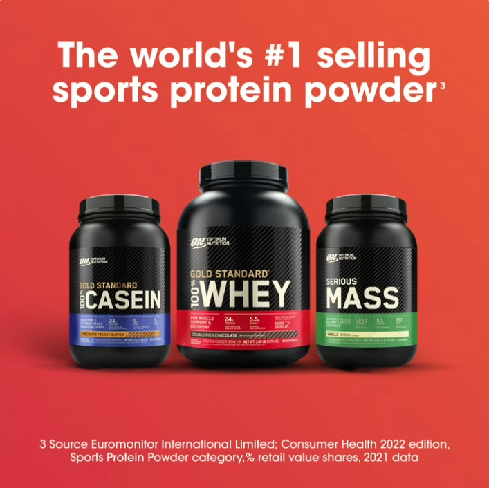 Optimum Nutrition Serious Mass Weight Gainer Protein Powder Chocolate 3 lb