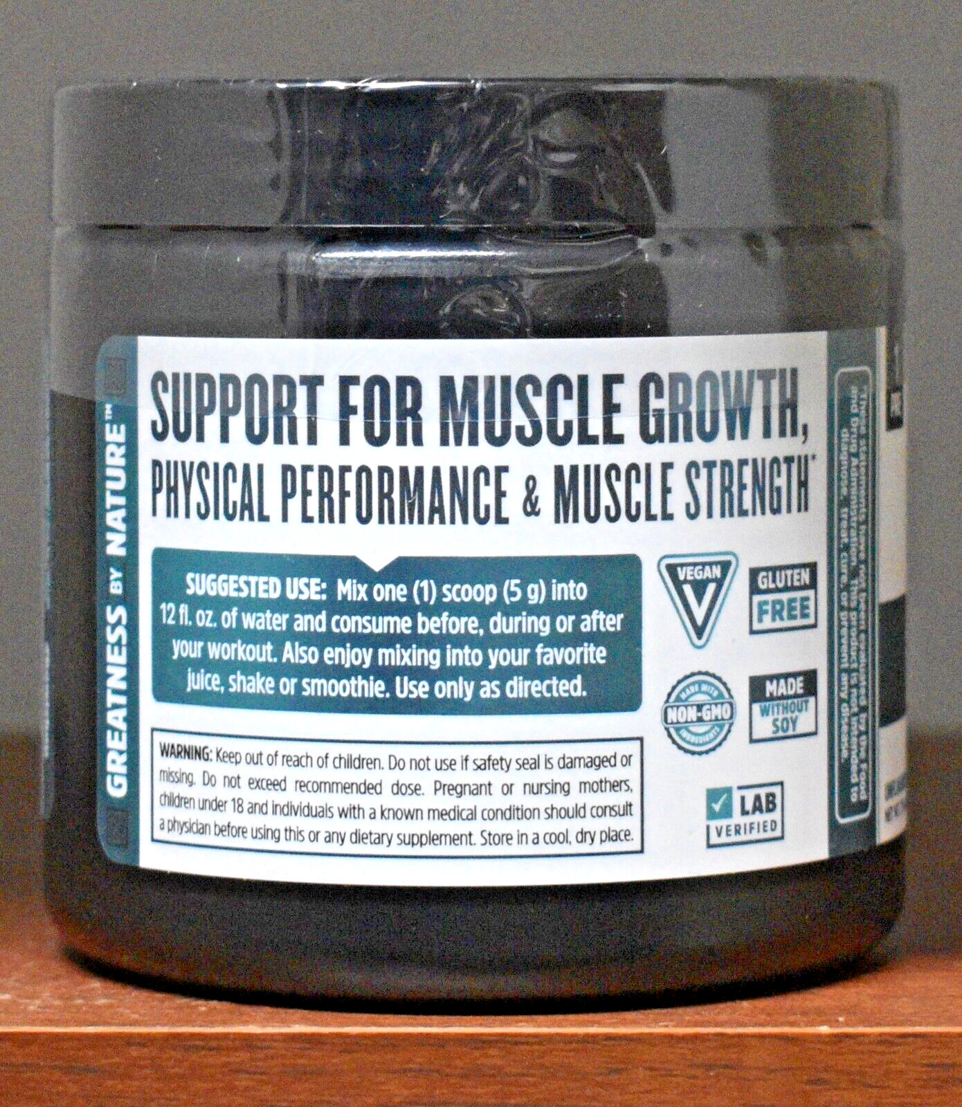 Zhou Creatine Monohydrate Powder Pure Unflavored 7.94 oz (225 g) Muscle Growth