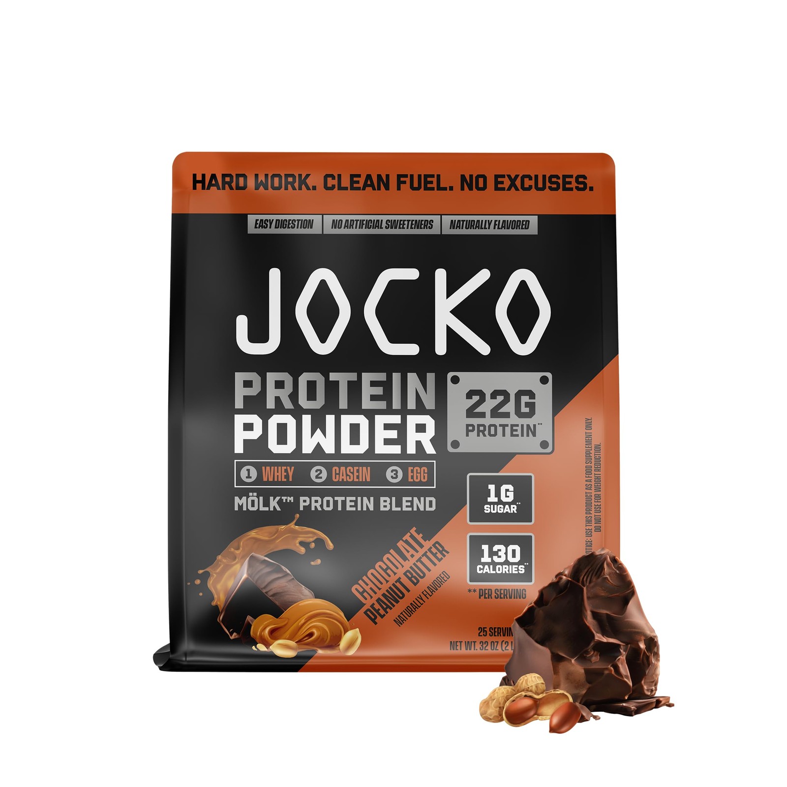 Mölk Whey Protein Powder 22g Low Sugar Monk Fruit Blend – Muscle Recovery & G…