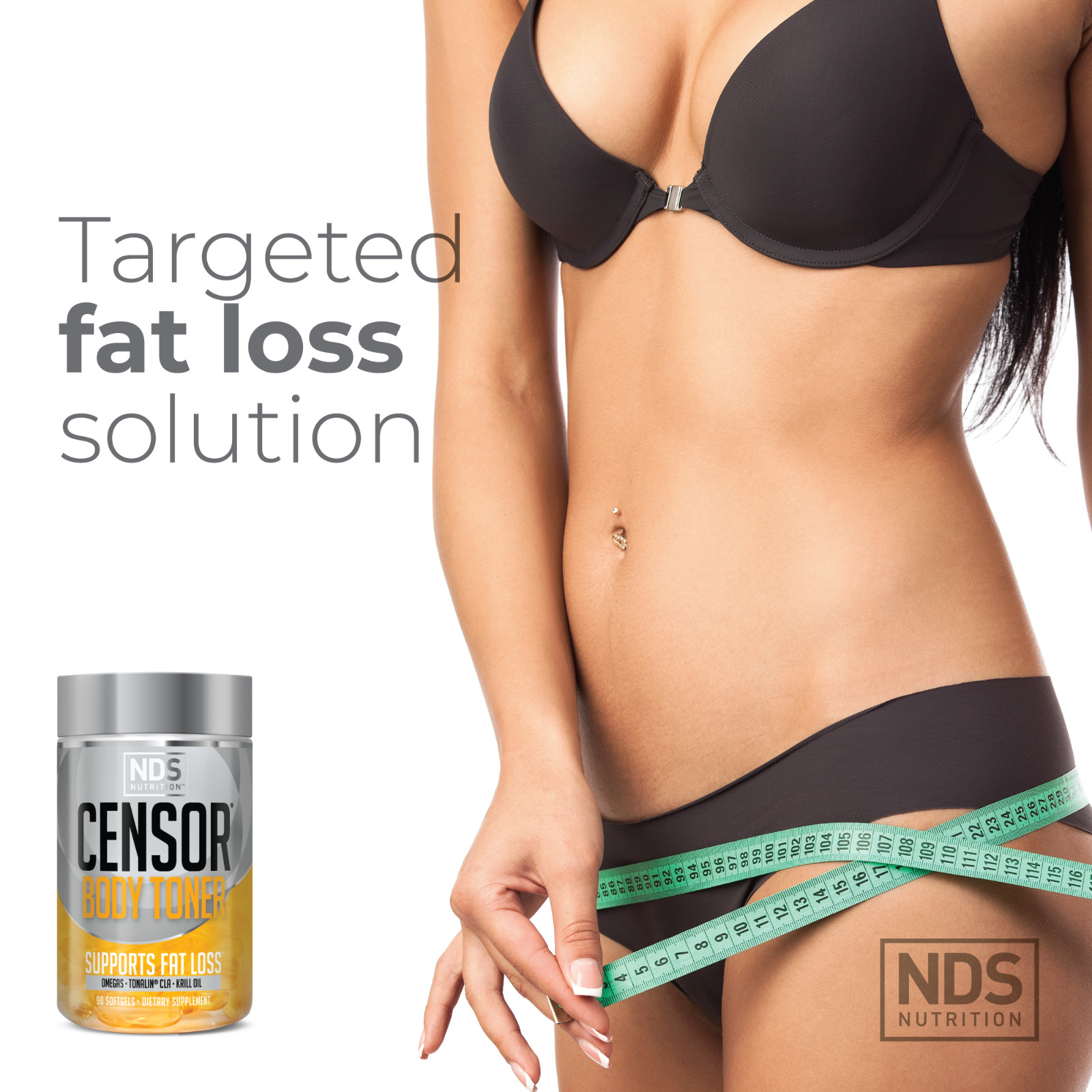 DUAL IMPACT STACK 2-in-1 Fat Loss – LipoRush XT 60 Capsules / CENSOR 90 Softgels