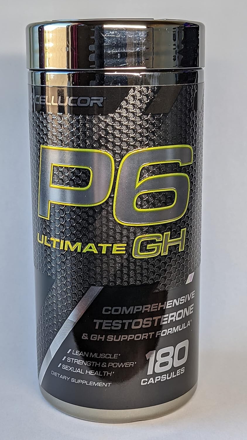 Cellucor P6 Ultimate Pills Male Enhance Boost Sexual Vital.- See Description