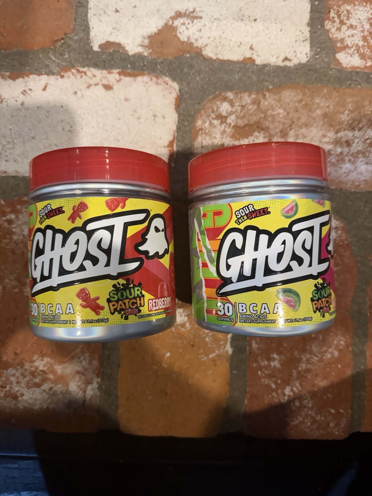 Ghost BCAA Strawberry Watermelon 11.1 oz ( twin Pack )