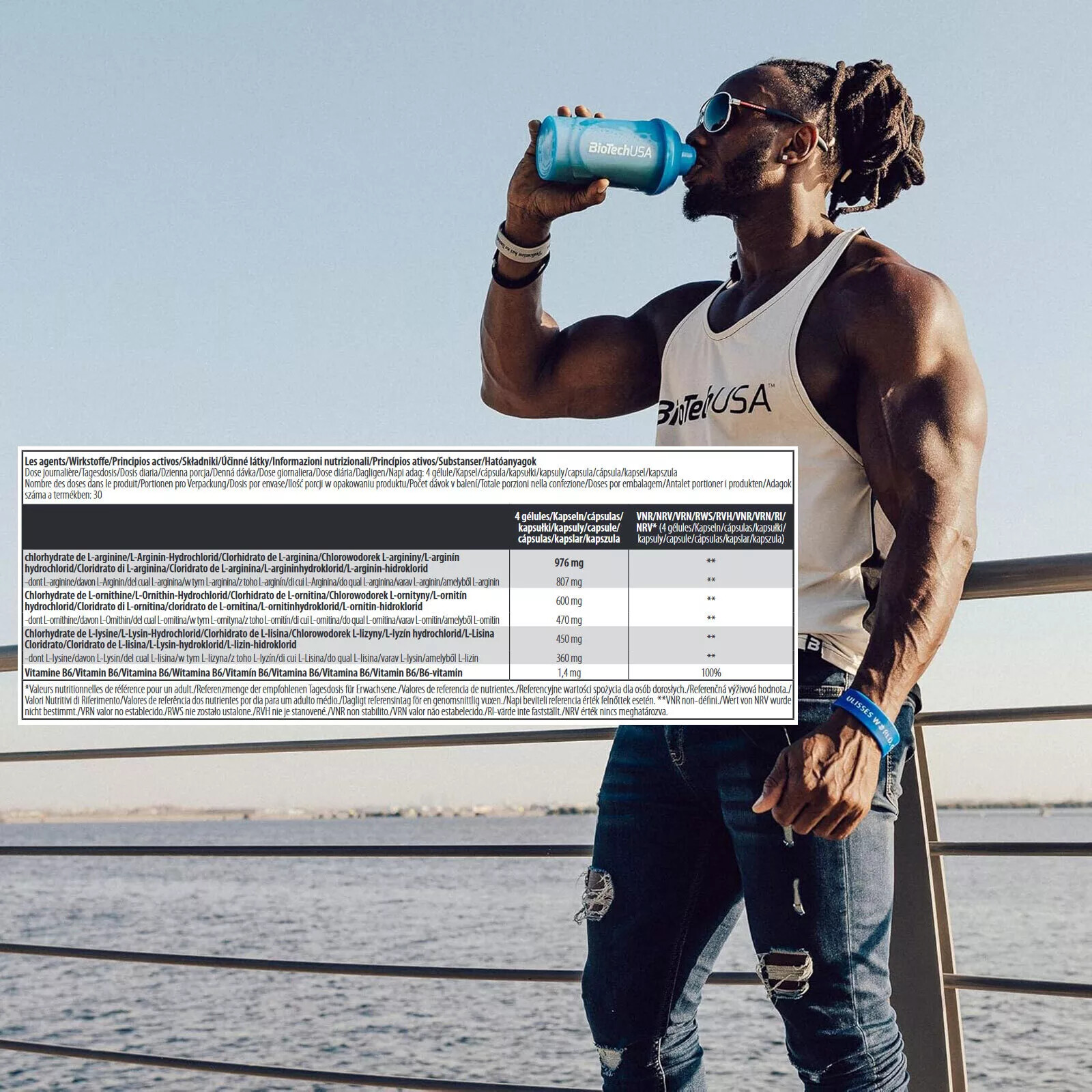Biotech GH Regulator – Food Supplement – Supports Muscle Mass Growth Gains