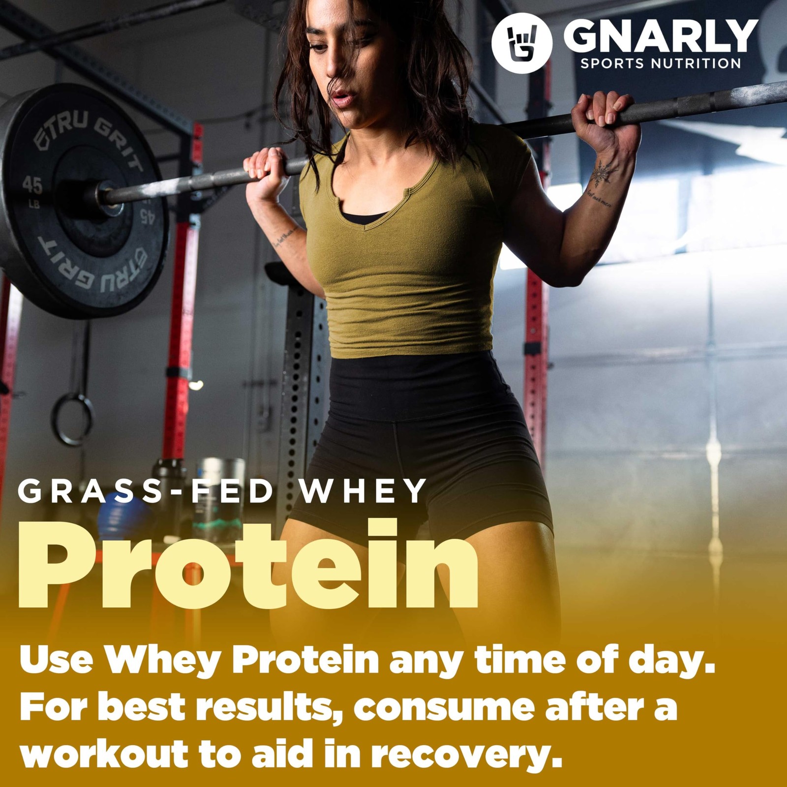 Gnarly Nutrition Chocolate Protein Powder Nsf Sport Certified 25G Protein