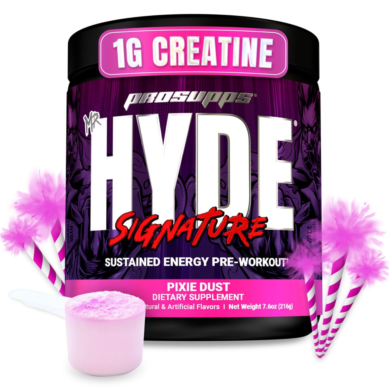 Pre Workout Powder with Creatine, Beta Alanine & Caffeine – Energy & Endurance B