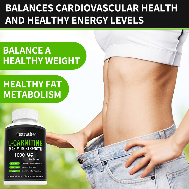 L-Carnitine – Balances Cardiovascular Health and Fat Metabolism