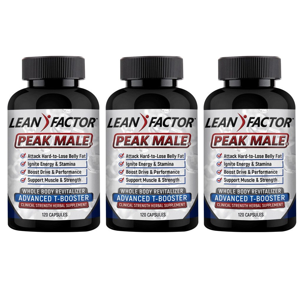 Peak Male Professional Strength Testosterone Booster – Melt Away Belly Fat