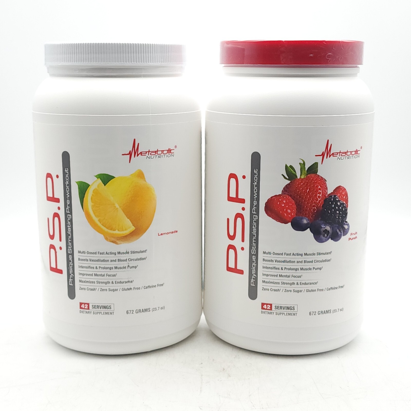 METABOLIC NUTRITION P.S.P. Energy Non-Stimulant Pre-Workout Supplement