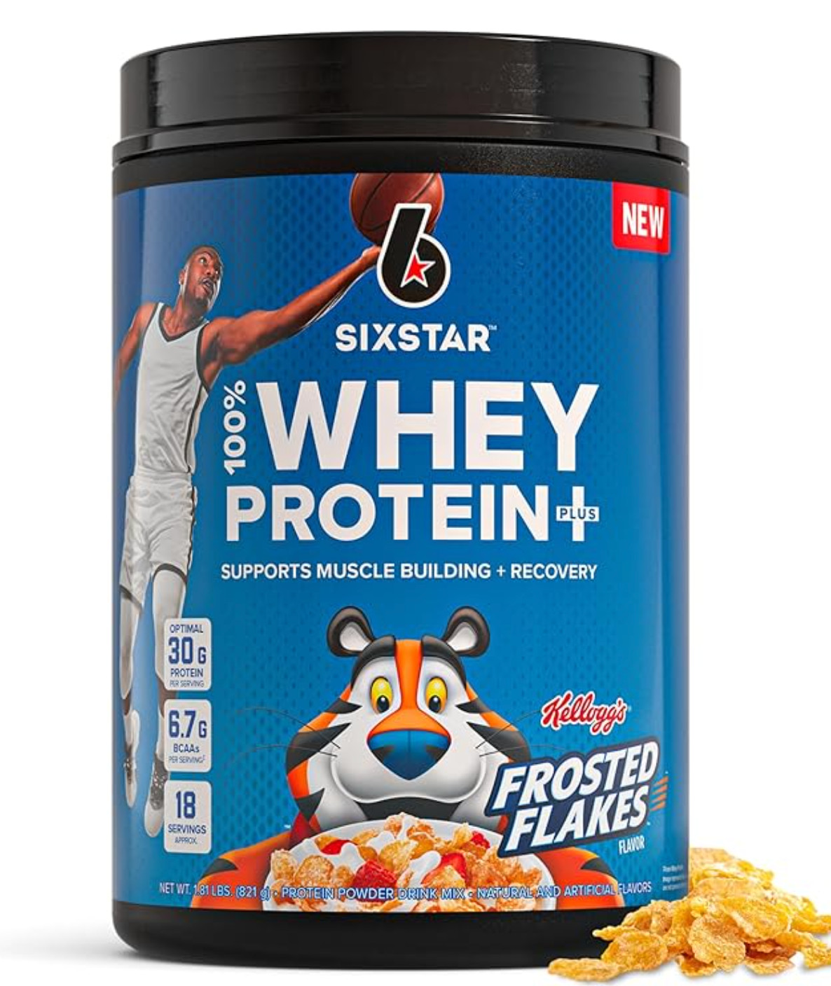Six Star 100% Whey Protein Plus Frosted Flakes Powder EXP 11/2027