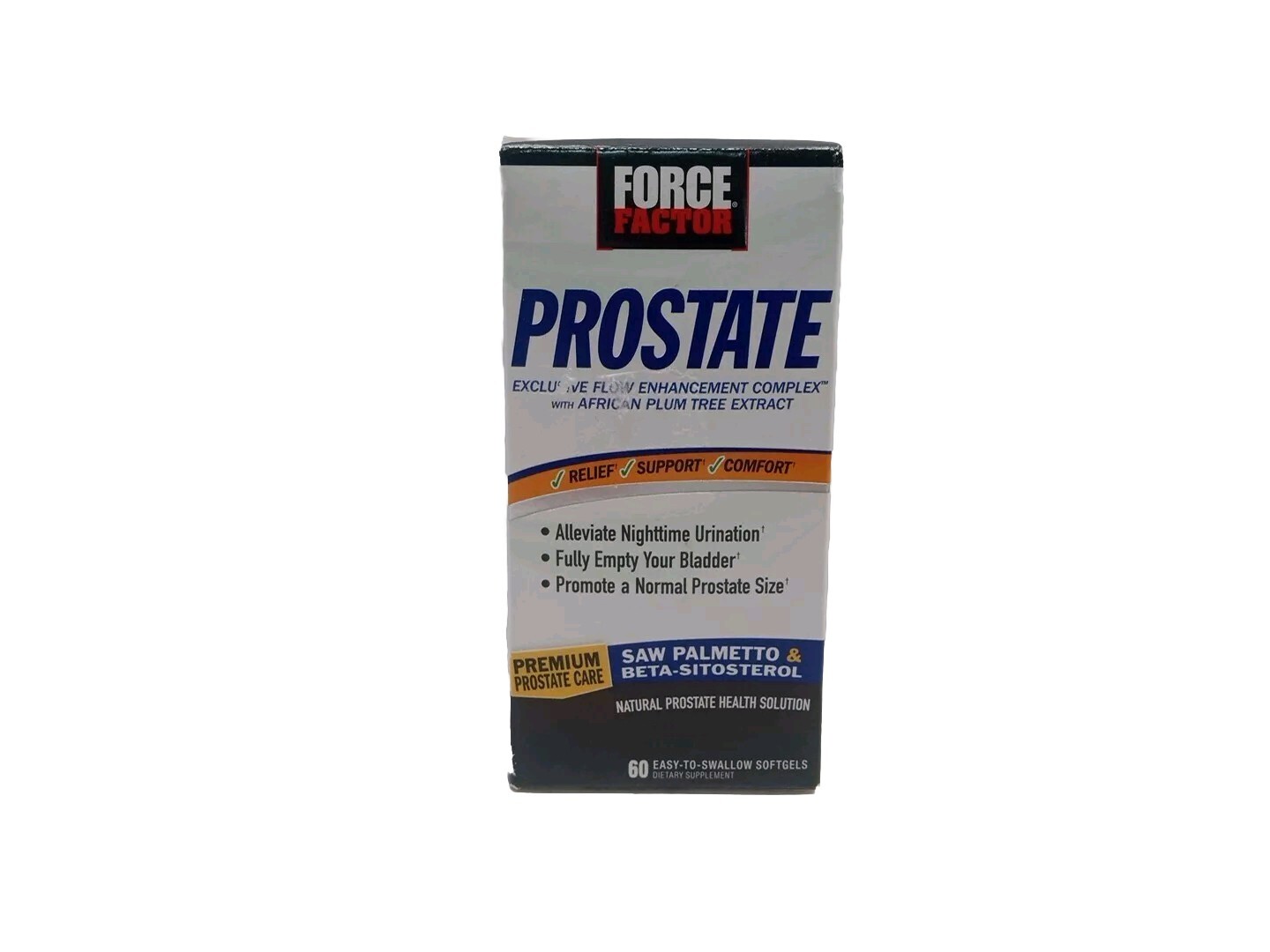 Force Factor Prostate – Prostate Support w/ Beta-Sitosterol & Saw Palmetto 02/26