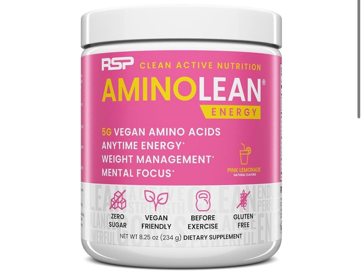 RSP NUTRITION AminoLean Pre Workout Powder, Amino Energy & Weight Management