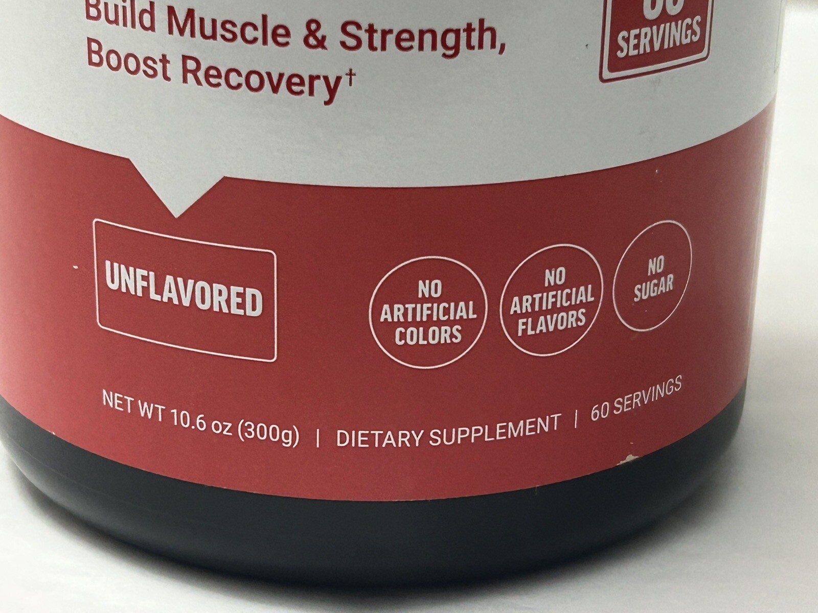 New Creatine Monohydrate Powder, Unflavored, 10.6 oz 300 g (SH7)