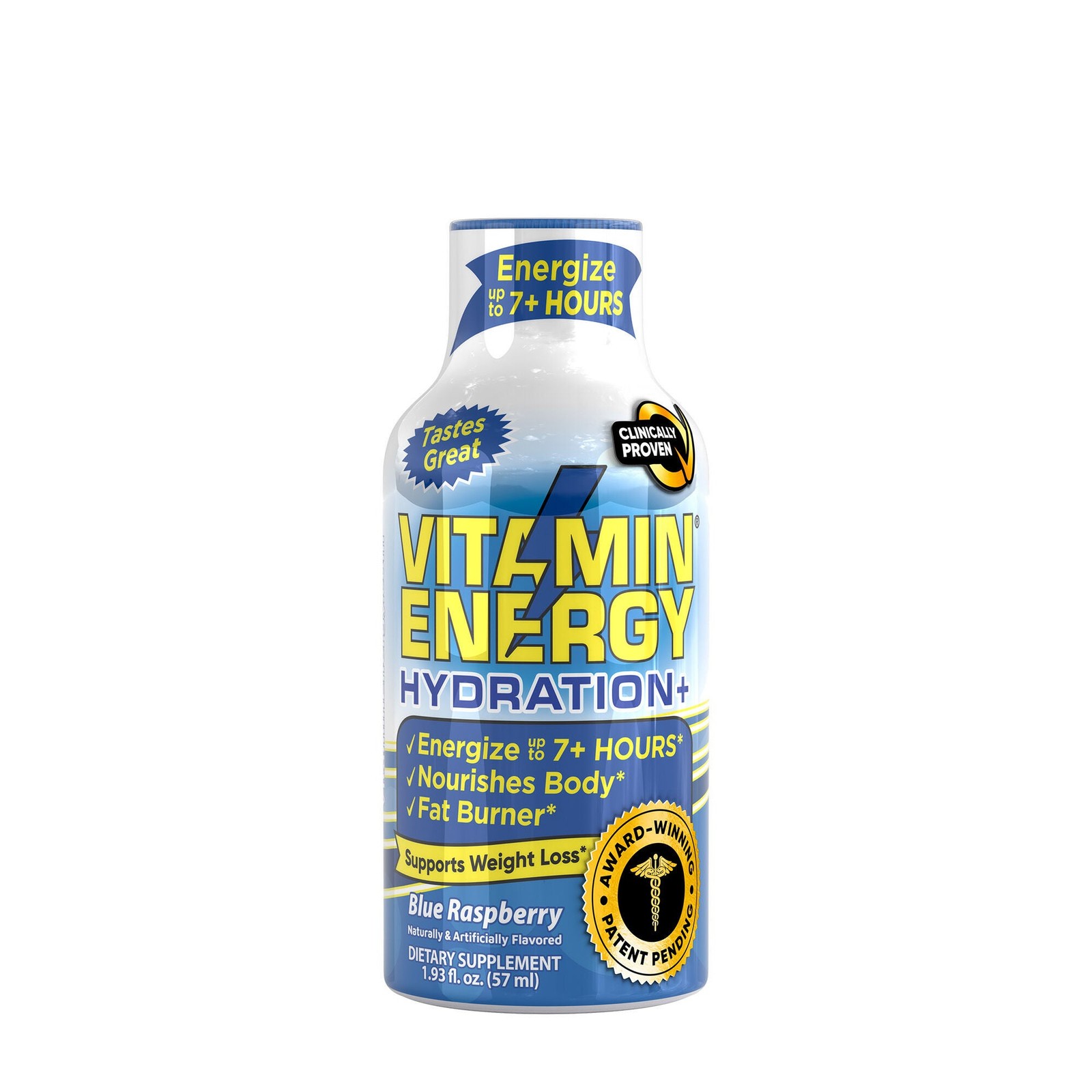 Sport+ Liquid Supplement – Blue Raspberry – 1.93oz. (12 Bottles)
