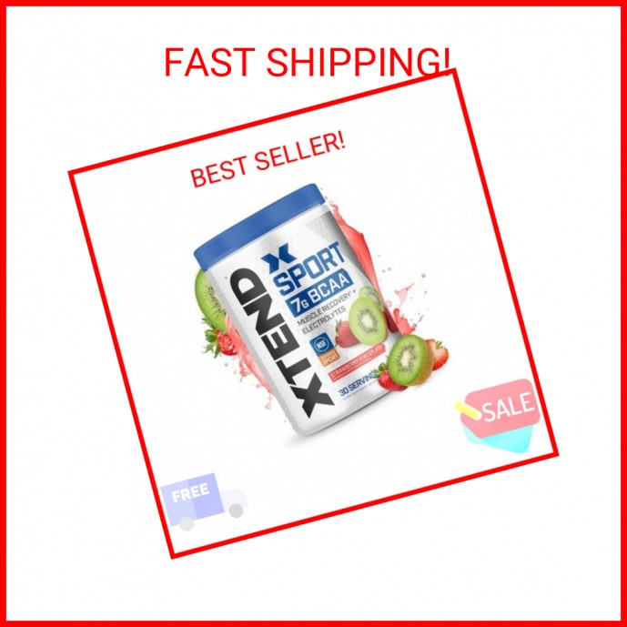 XTEND Sport BCAA Powder Strawberry Kiwi Splash – Electrolyte Powder for Recovery