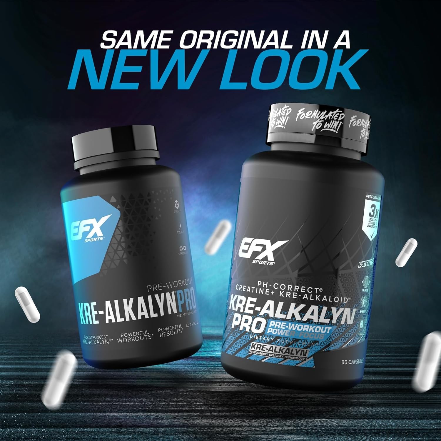 EFX Sports Kre-Alkalyn PRO – PH Creatine Monohydrate Pre Workout Supplement