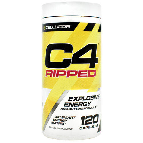 Cellucor C4 Ripped Pre Workout Powder Ultra Frost Energy Supplement -30 Servings