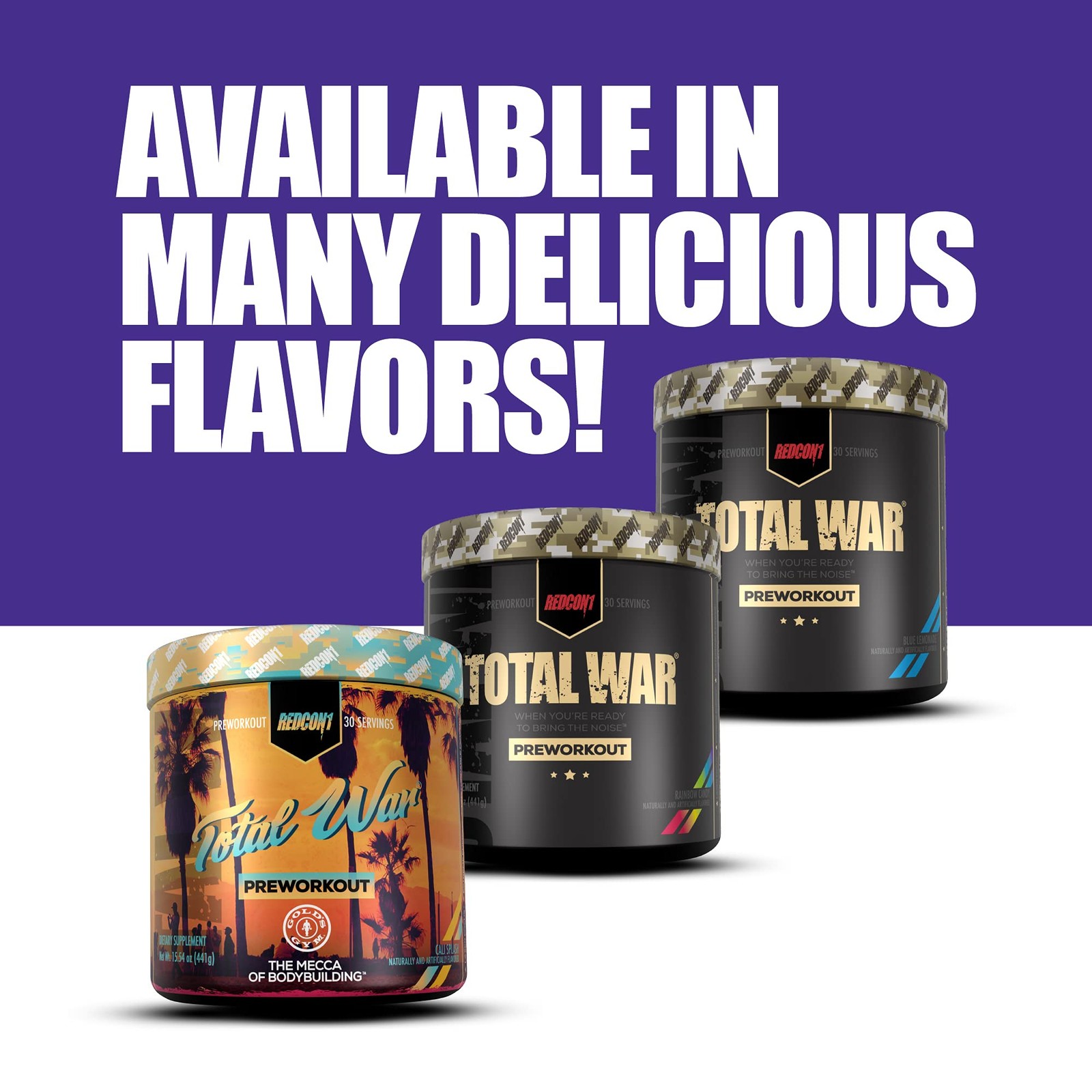 Total War Preworkout Supplement 15.77Oz Powerful Focus Energy For Workouts