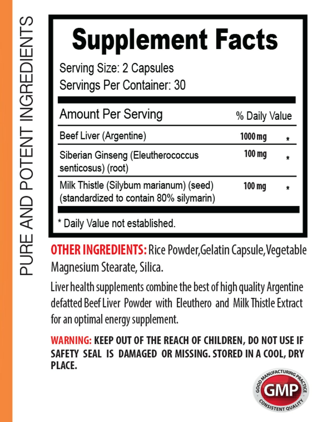 liver cleanse – LIVER SUPPORT COMPLEX – siberian ginseng seeds – 180 Capsules