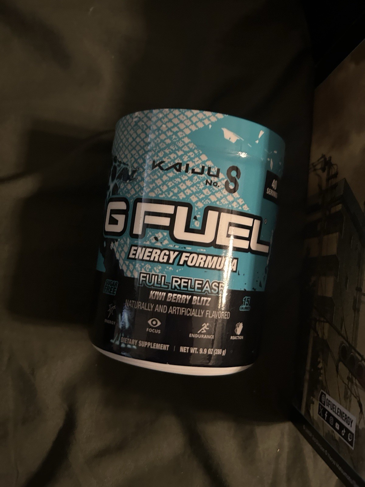 GFUEL Kaiju Full Release Collectors Box Shaker And Tub G FUEL