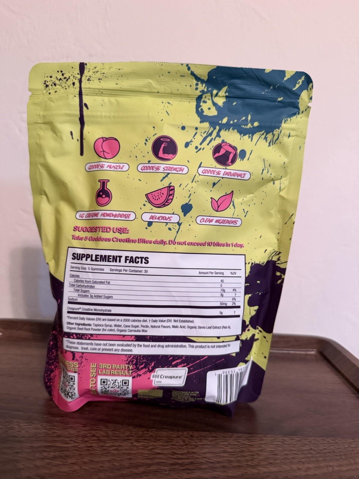 Primal Queen ~ Goddess ~ Creatine Bites ~*Wild Watermelon*~ 150 Bites ~ Sealed