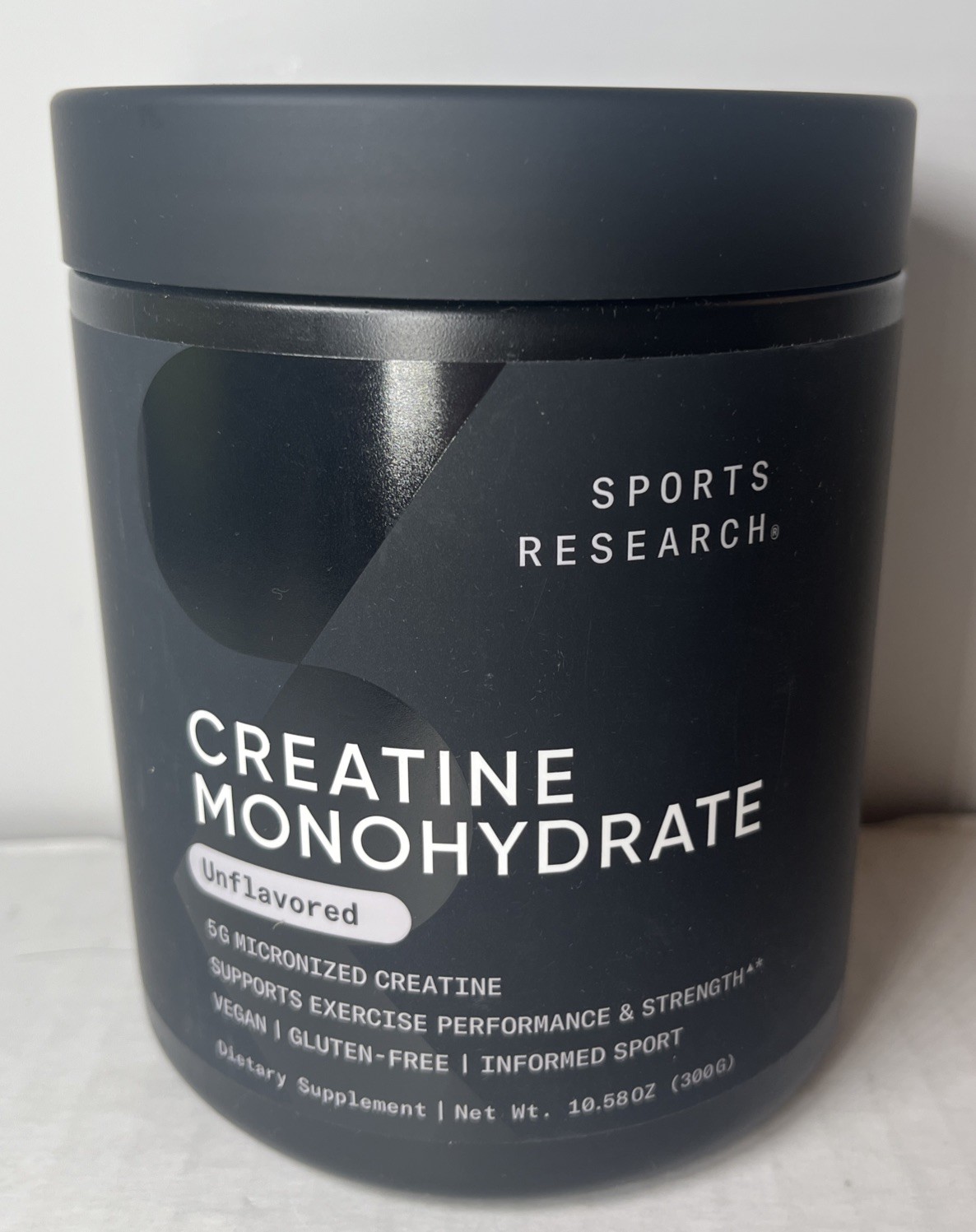 Sports Research Creatine Monohydrate Powder 10.58oz Unflavored