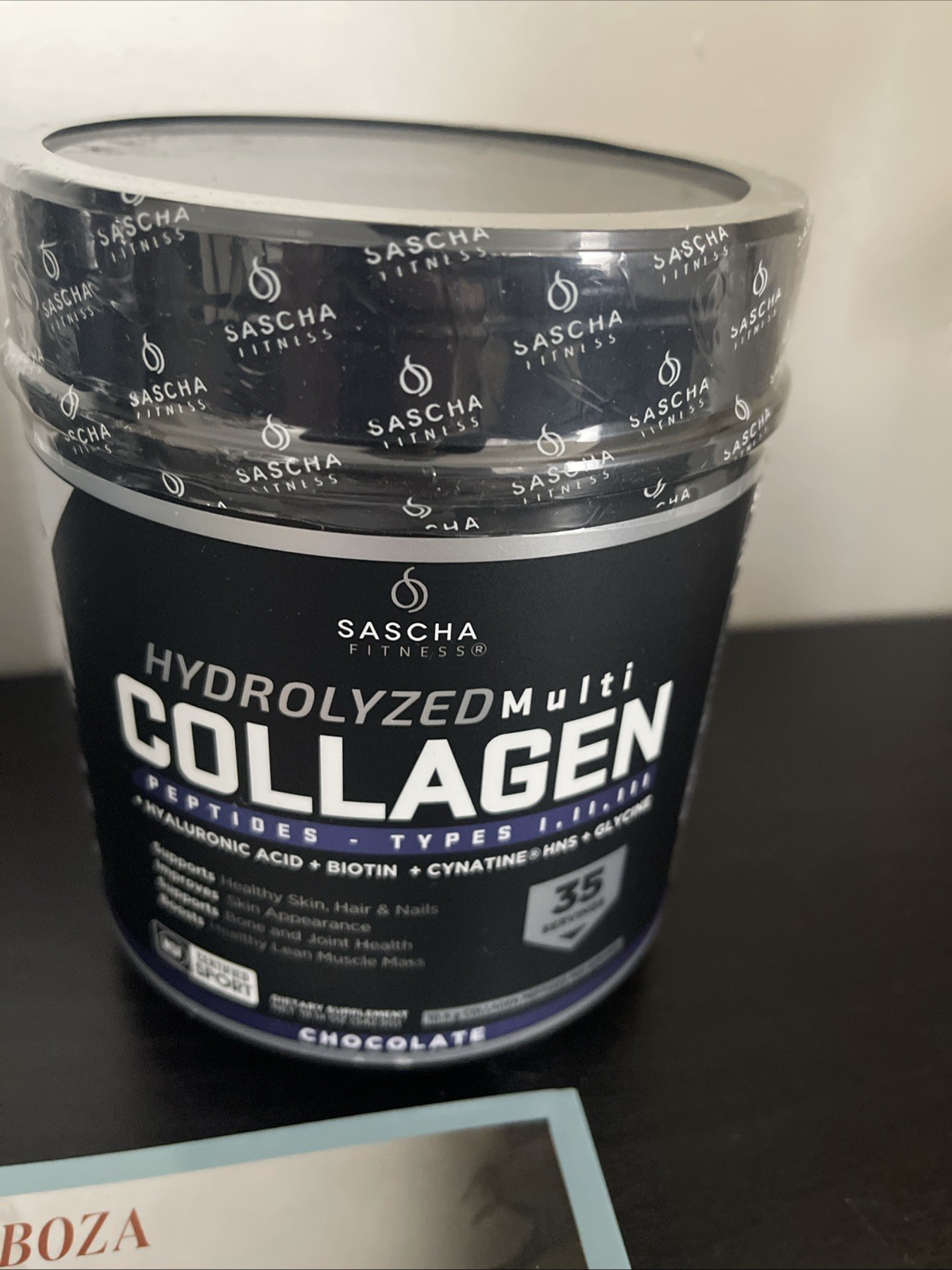 Sascha Fitness Combo 2 Collagen (chocolate & Unflavored) & Book Gift Recetas
