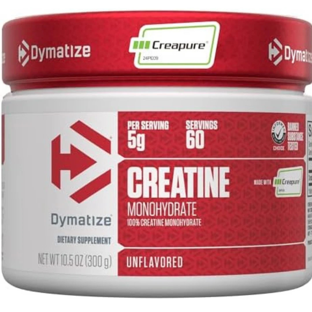 Dymatize 100% Creatine Monohydrate with Creapure, 5g Per Serving, 60 Servings (3