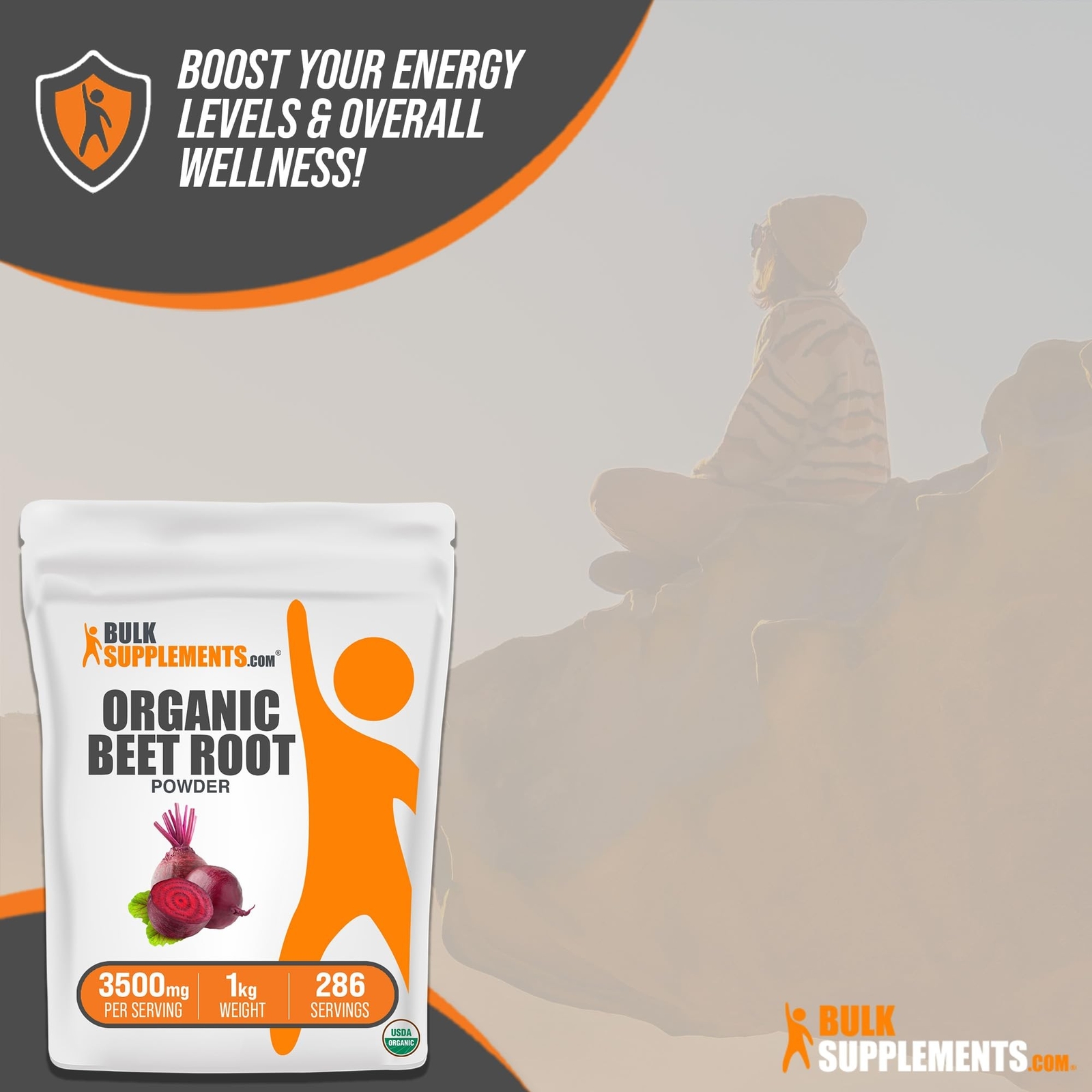BulkSupplements.com Organic Beet Root Powder – Beet Powder Organic, Beetroot …