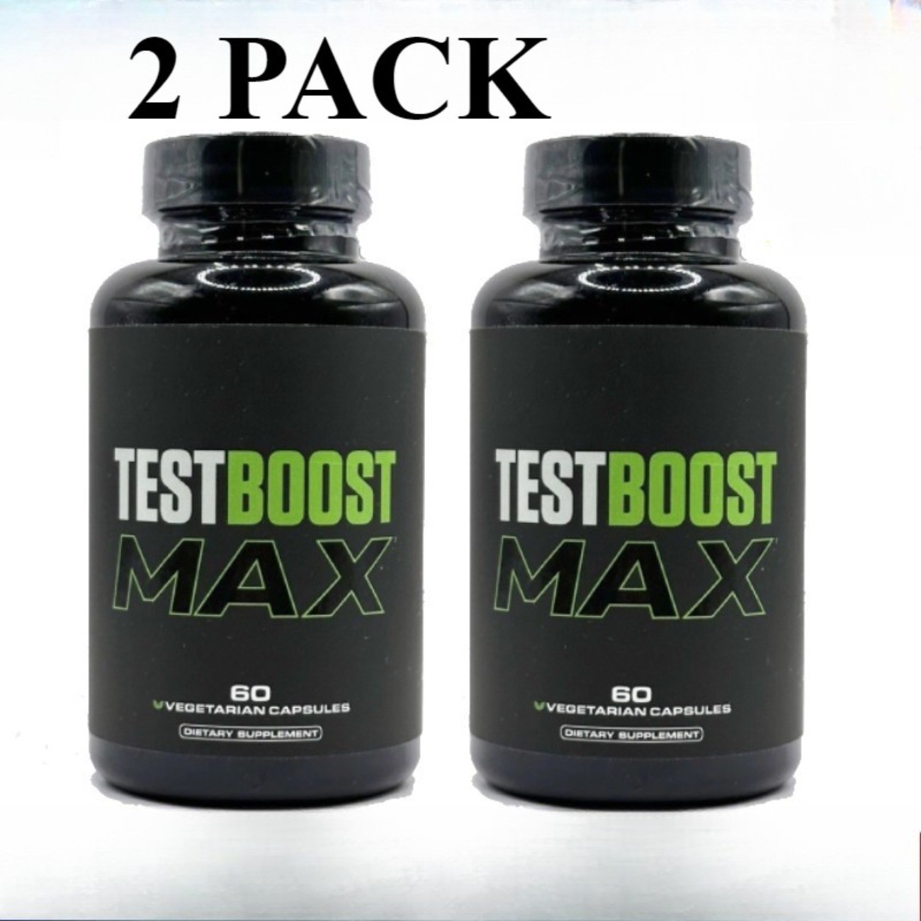 2 -PACK TEST BOOST Max Build Muscle Men Fat Weight & Loss-New Sealed