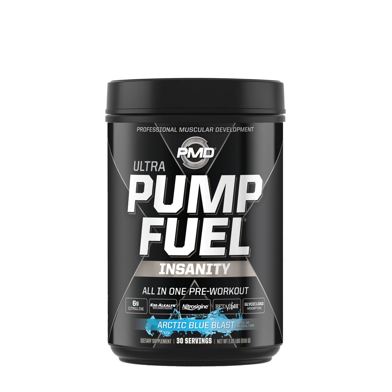Ultra Pump Fuel® Insanity – Arctic Blue Blast (30 Servings)