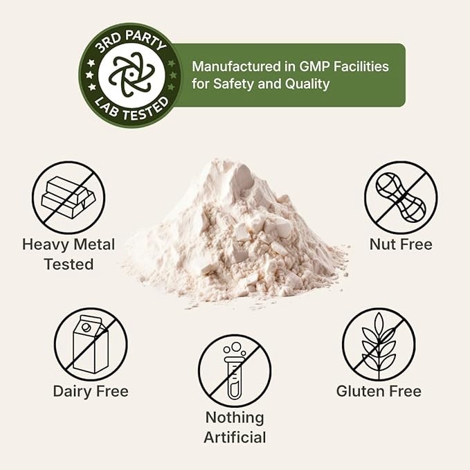 Organic Hemp Protein Powder, Vegan Plant Based, Unflavored, 700g