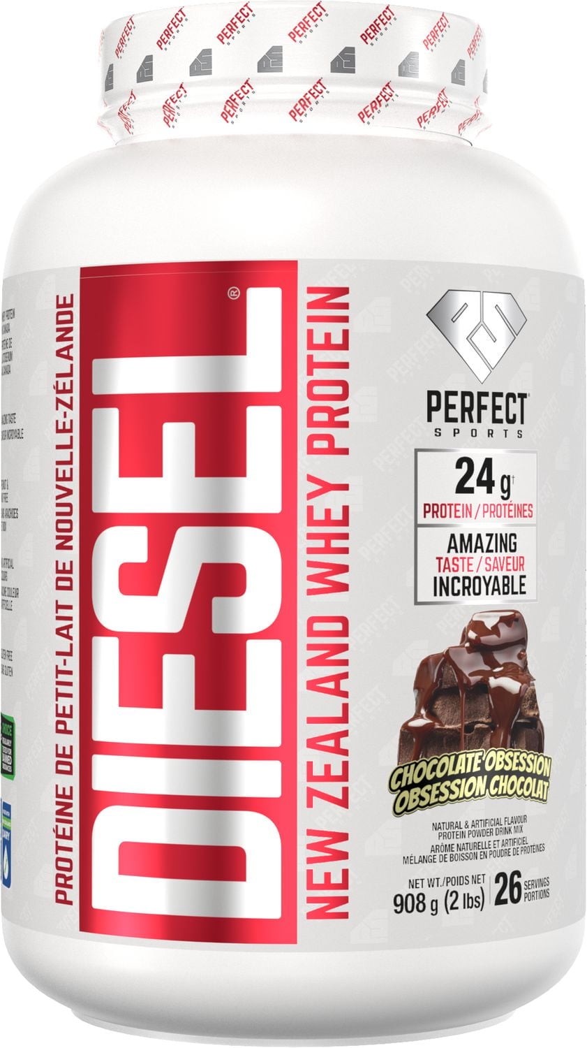 PERFECT Sports – DIESEL New Zealand Whey Protein, Grass-Fed + Pasture-Raised Whe