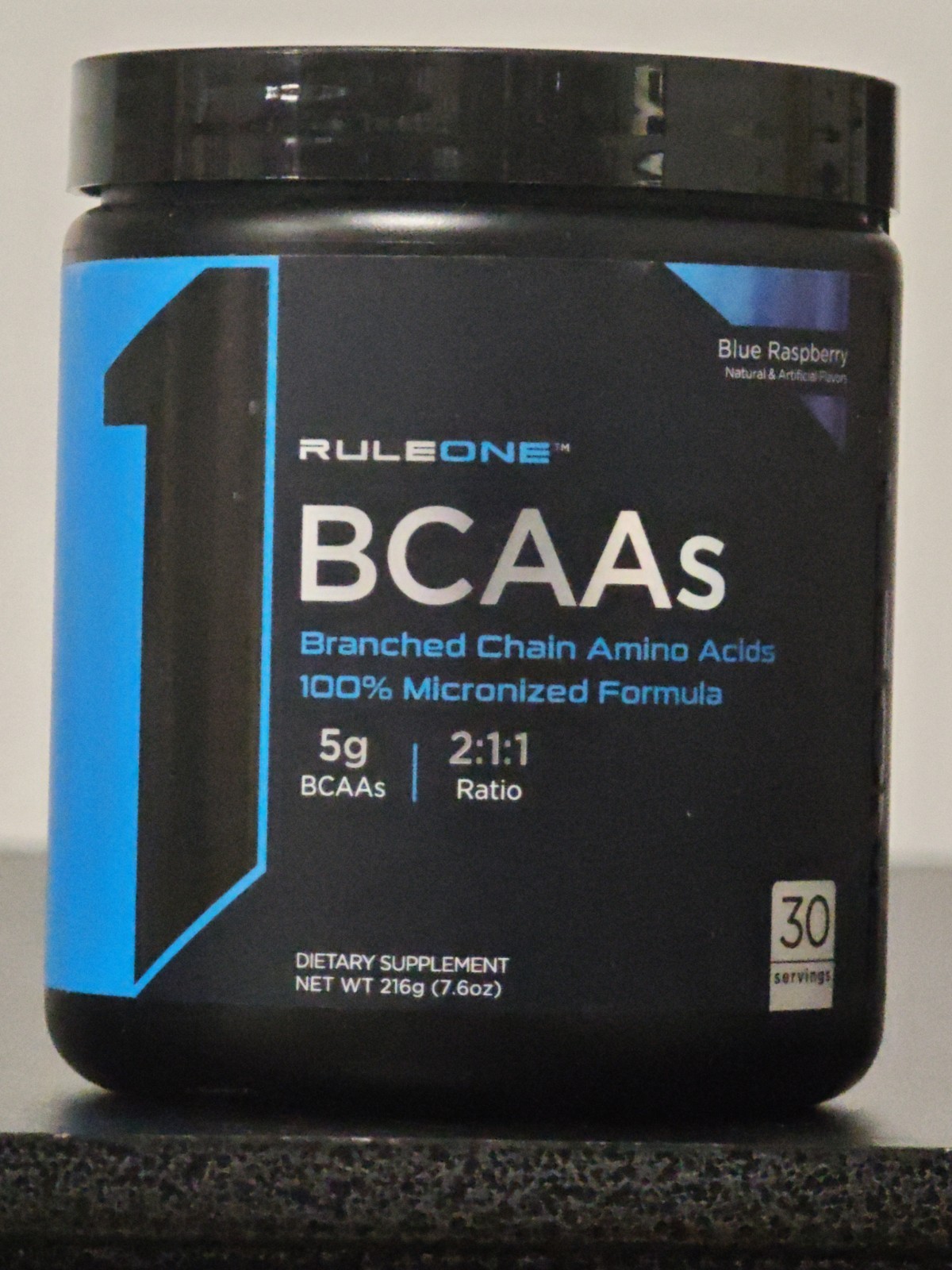 Rule One BCAAs 30 Servings Blue Raspberry