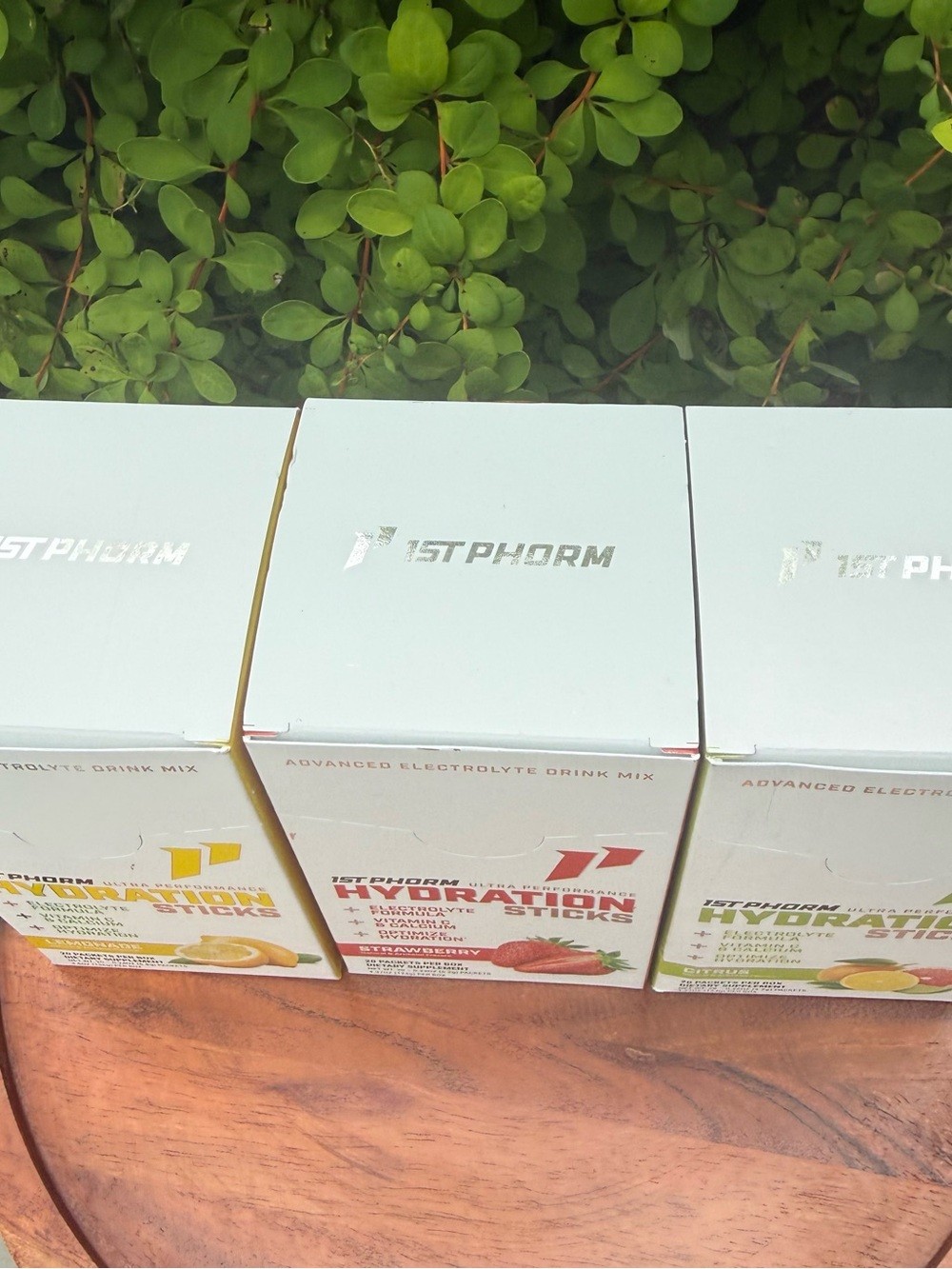 NEW LOT OF 3 BOXES (60 Packets) 1st Phorm Hydration Sticks Electrolyte Drink Mix