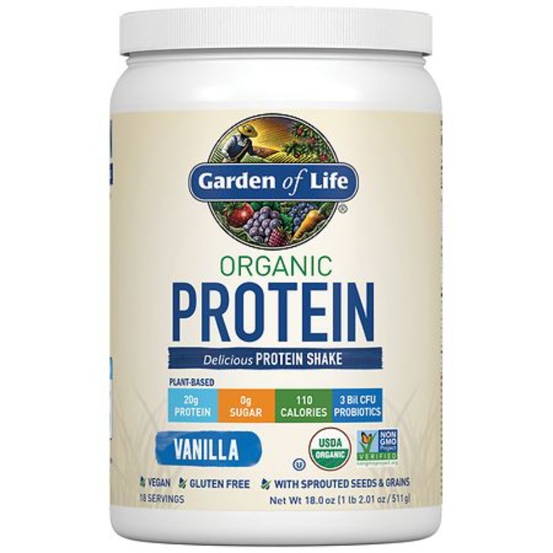Organic Protein Vanilla 18.0 oz