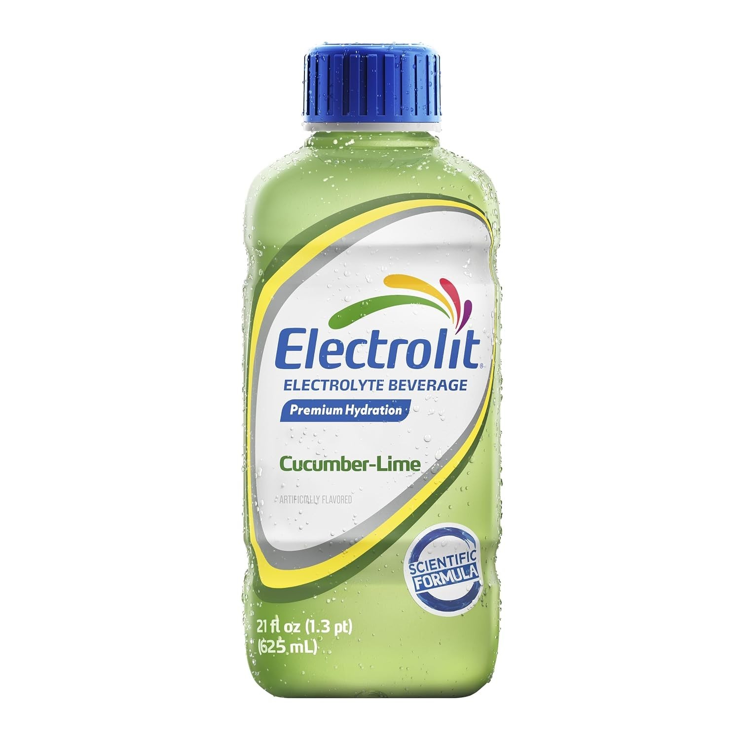 Electrolit, Electrolyte Beverage, Cucumber-Lime, 21 Fl Oz bottle (Pack of 12)